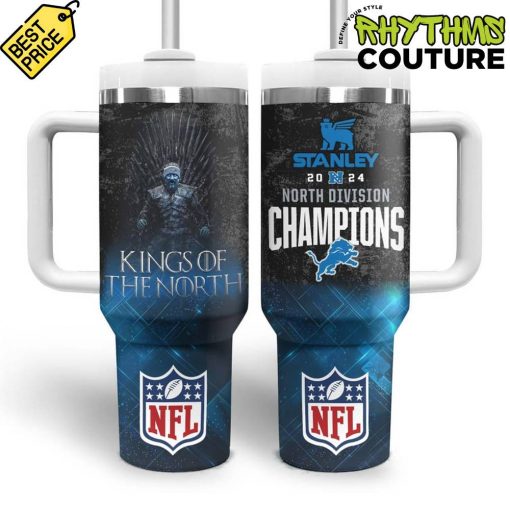 Detroit Lions King of The North NFC Division Champions Stanley Tumbler