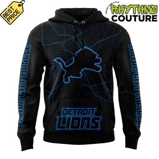 Detroit Lions Motor City Muscle “Made in Detroit” Hoodie