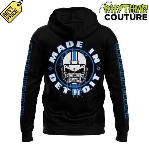 Detroit Lions Motor City Muscle “Made in Detroit” Hoodie