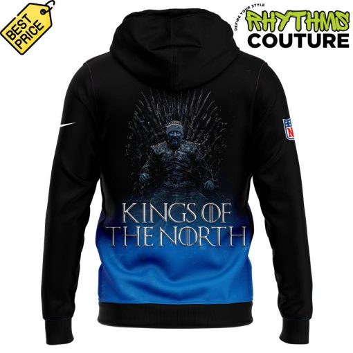 Detroit Lions NFC North Champions Kings of The North Hoodie