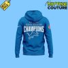 Detroit Lions NFC North Champions Ready To Roll Blue Hoodie