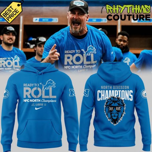 Detroit Lions NFC North Division Champions Special Edition Hoodie