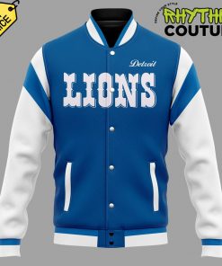 Detroit Lions x Quinn XCII Limited Edition Baseball Jacket