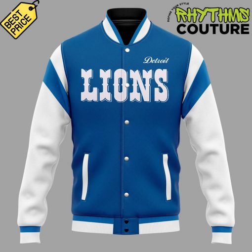 Detroit Lions x Quinn XCII Limited Edition Baseball Jacket