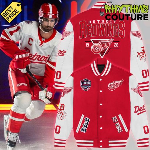 Detroit Red Wings 2025 Stadium Series Baseball Jacket