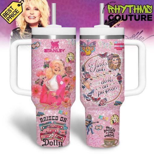 Dolly Parton Pink Blink Stanley Tumbler