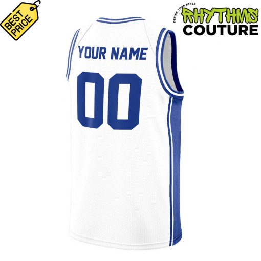 Duke Blue Devils Basketball Blue Planet Limited Edition White Jersey