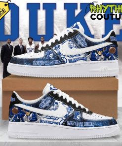 Duke Blue Devils “Let’s Go Duke” Air Force 1 Sneaker