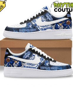 Duke Blue Devils “Let’s Go Duke” Air Force 1 Sneaker