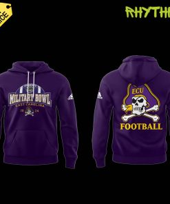 East Carolina Pirates MILITARY BOWL Champions Special Edition Hoodie