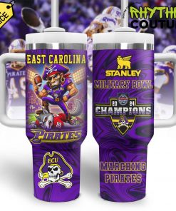 East Carolina Pirates MILITARY BOWL Champions Stanley Tumbler