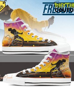 Freddie Mercury Signature High Top Canvas Shoes