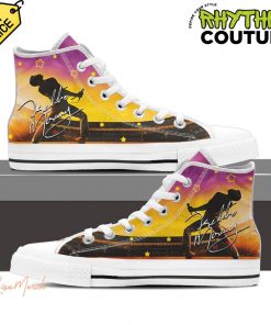 Freddie Mercury Signature High Top Canvas Shoes