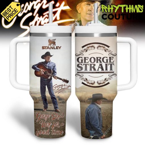 George Strait Country Music Stanley Tumbler