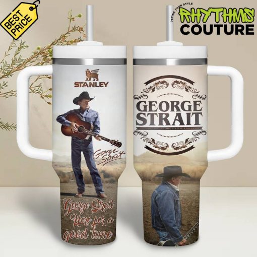 George Strait Country Music Stanley Tumbler