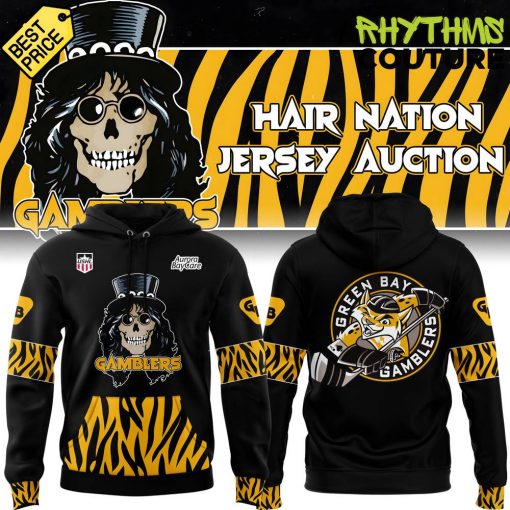 Green Bay Gamblers “Hair Nation Jersey Auction” Hoodie