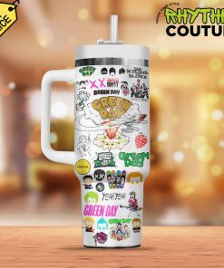 Green Day Band Stanley Tumbler