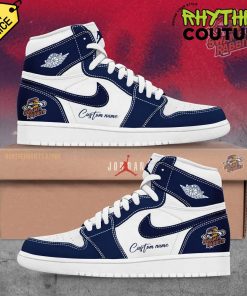 Greenville Swamp Rabbits Personalized Air Jordan 1 Sneaker