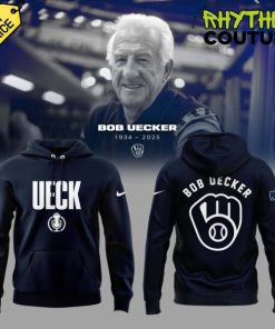 Honoring The Legend Bob Uecker Brewers icon & Baseball Hall of Famer Hoodie