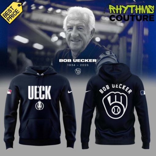 Honoring The Legend Bob Uecker Brewers icon & Baseball Hall of Famer Hoodie