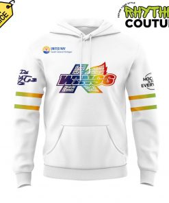 Kalamazoo Wings Rainbow Uniform Limited Edition Hoodie