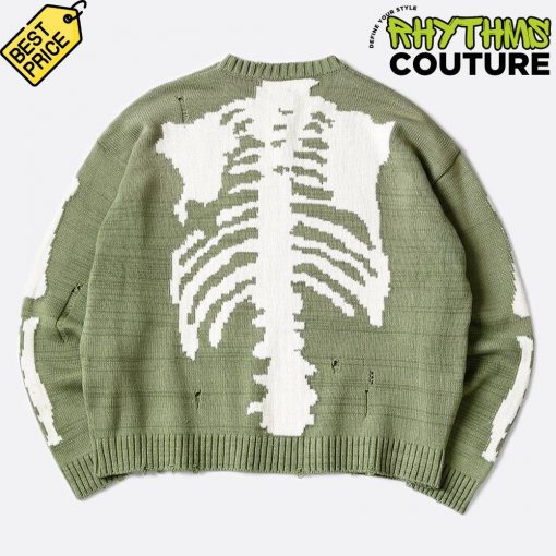 Kapital Bone Green Sweater