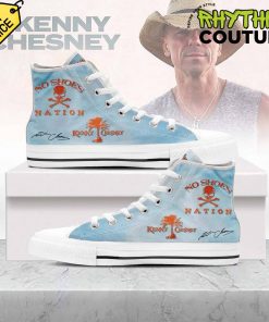 Kenny Chesney No Shoes Nation High Top Canvas Shoes