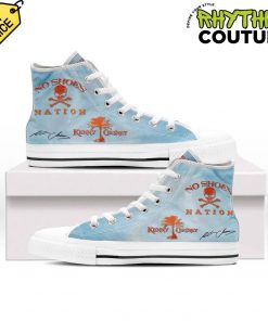 Kenny Chesney No Shoes Nation High Top Canvas Shoes