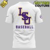 LSU Baseball Team Me White Shirt