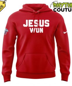 Liberty Flames Coach Jamey Chadwell Jesus Won Hoodie