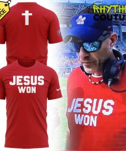 Liberty Flames Coach Jamey Chadwell Jesus Won Tee