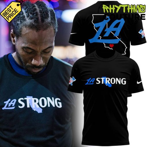 Los Angeles Clippers LA Strong Black Shirt