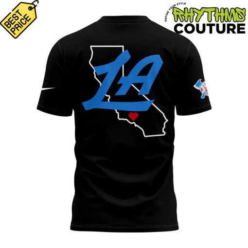 Los Angeles Clippers LA Strong Black Shirt