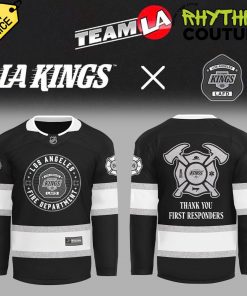 Los Angeles Kings x LA Strong Thank You First Responders Hockey Jersey