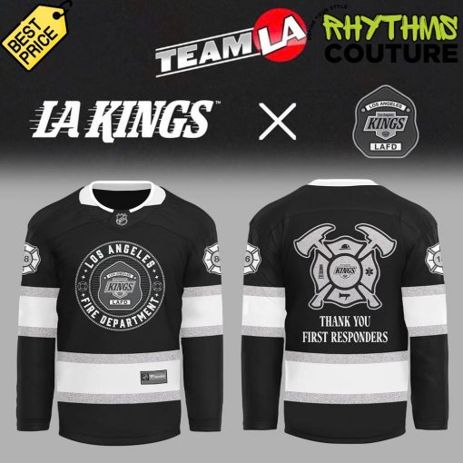 Los Angeles Kings x LA Strong Thank You First Responders Hockey Jersey