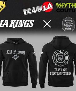 Los Angeles Kings x LA Strong Thank You First Responders Hoodie