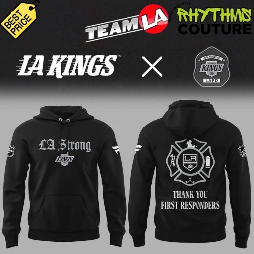 Los Angeles Kings x LA Strong Thank You First Responders Hoodie