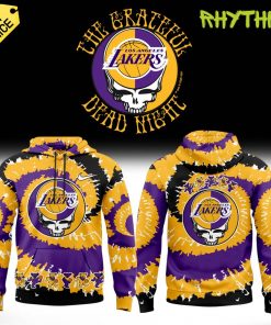 Los Angeles Lakers Grateful Dead Night Limited Edition Hoodie