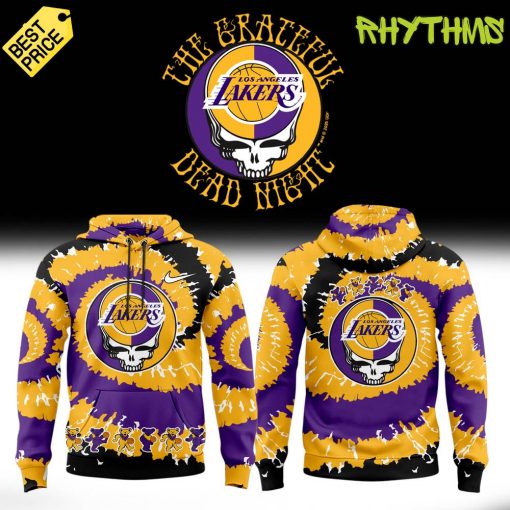 Los Angeles Lakers Grateful Dead Night Limited Edition Hoodie