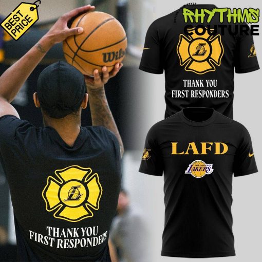 Los Angeles Lakers LAFD Thank You First Responders Shirt