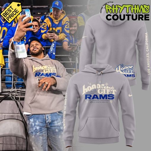 Los Angeles Rams Aaron Donald Honor the Gift Rams Hoodie