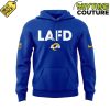 Los Angeles Rams Coach Sean McVay LAFD Blue Hoodie