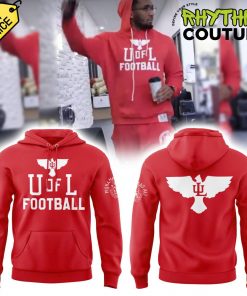 Louisville Cardinals U of L Football Red Fashion Hoodie