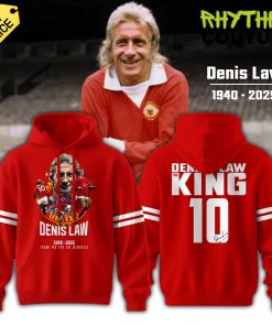 Manchester United Tribute The Legendary Denis Law The King Hoodie