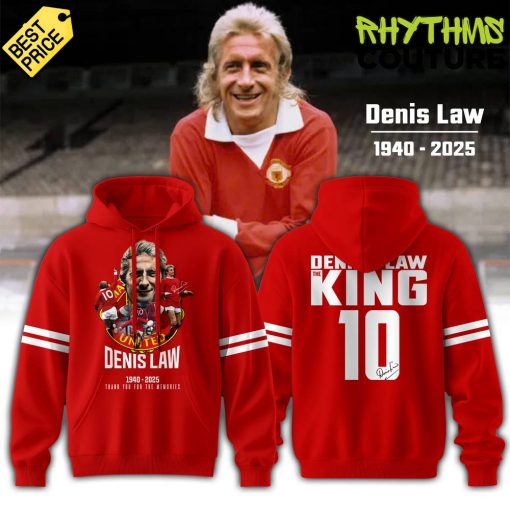 Manchester United Tribute The Legendary Denis Law The King Hoodie