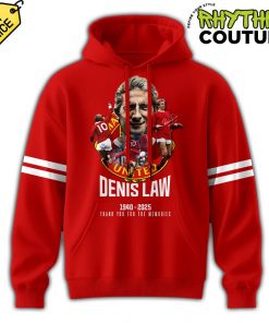 Manchester United Tribute The Legendary Denis Law The King Hoodie