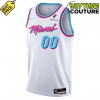 Miami HEAT Original Vice White Basketball Jersey (2)