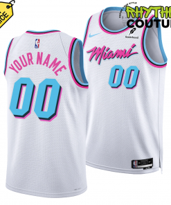 Miami HEAT Original Vice White Basketball Jersey