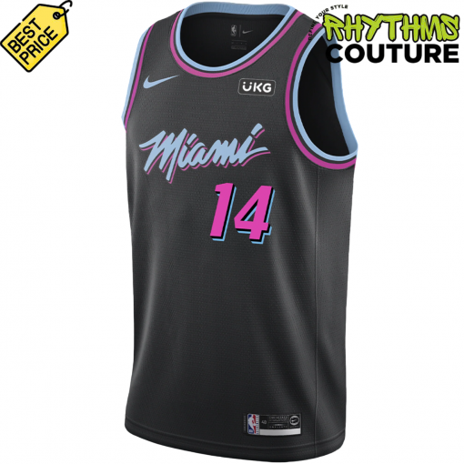 Miami HEAT Vice Nights Black Basketball Jersey