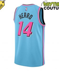 Miami HEAT ViceWave Blue Basketball Jersey